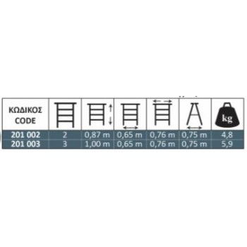 Heavy Type Aluminum Easel With Two Steps 201002 Profal Heavy Type Aluminum Easel With Two Steps 201002 Profal