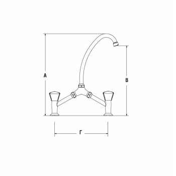 BATTERY FOR WASHBASIN BRIDGE CORONA MODEA-00-4301 BATTERY FOR WASHBASIN BRIDGE CORONA MODEA-00-4301