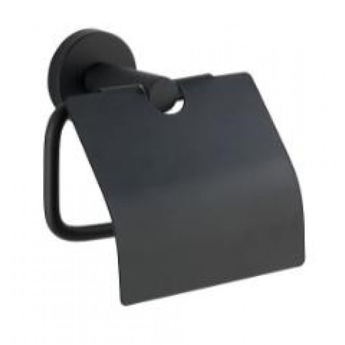 WENKO - INOX ΘΗΚΗ ΓΙΑ ΧΑΡΤΙ ΥΓΕΙΑΣ ΜΕ ΚΑΠΑΚΙ BOSIO BLACK - 242411121 WENKO - INOX ΘΗΚΗ ΓΙΑ ΧΑΡΤΙ ΥΓΕΙΑΣ ΜΕ ΚΑΠΑΚΙ BOSIO BLACK - 242411121