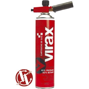 VIRAX FLAME PIEZO XB3 + GAS BOTTLE 521560