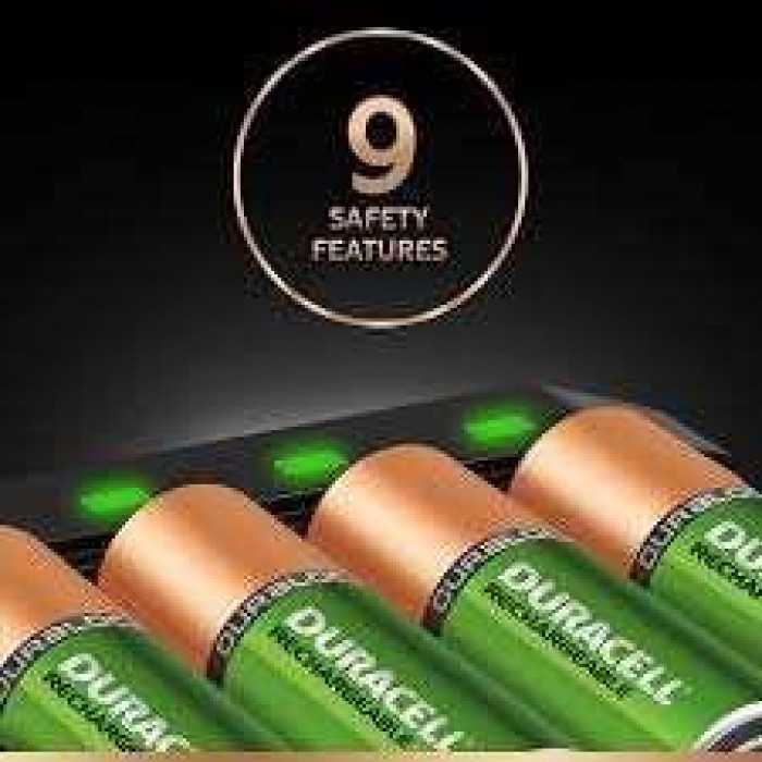 Duracell - Cef Charger 14 2 Batteries AA + 2 Batteries AAA 1300mah - CEF14
