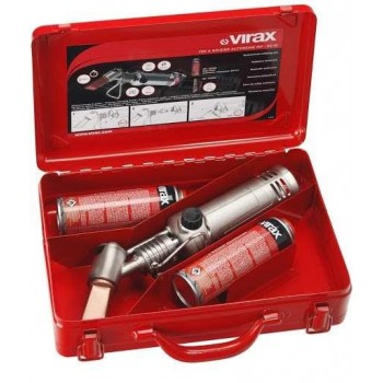 VIRAX - AUTONOMOUS FLAME PIEZO + 2 MINI GAS BOTTLES - 521850
