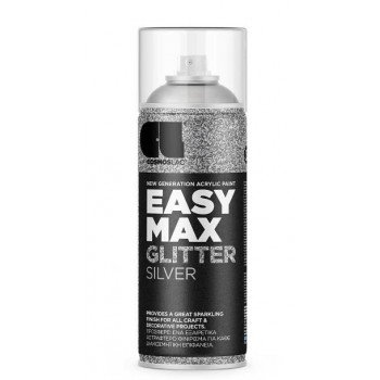 EASY MAX LINE - SPRAY RAL - GLITTER SILVER - 400ml - No.910