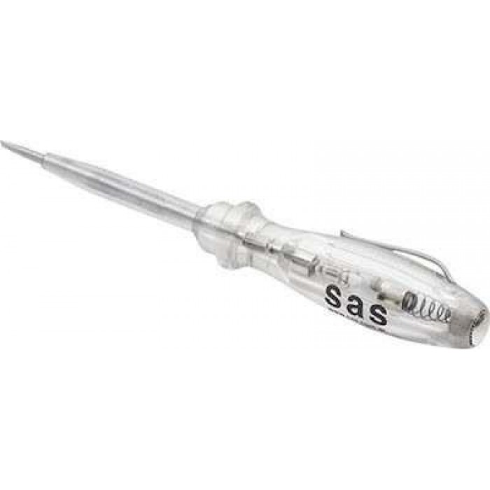 SAS - Test Screwdriver 00-24-090, 155 mm, 220 Volt AC, Unbreakable - 39483